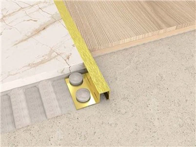 Изчеткан анодиран алуминиев квадратен край тапицерия за плочки