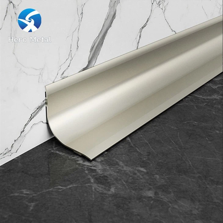 embouts pour garniture de carrelage en aluminium